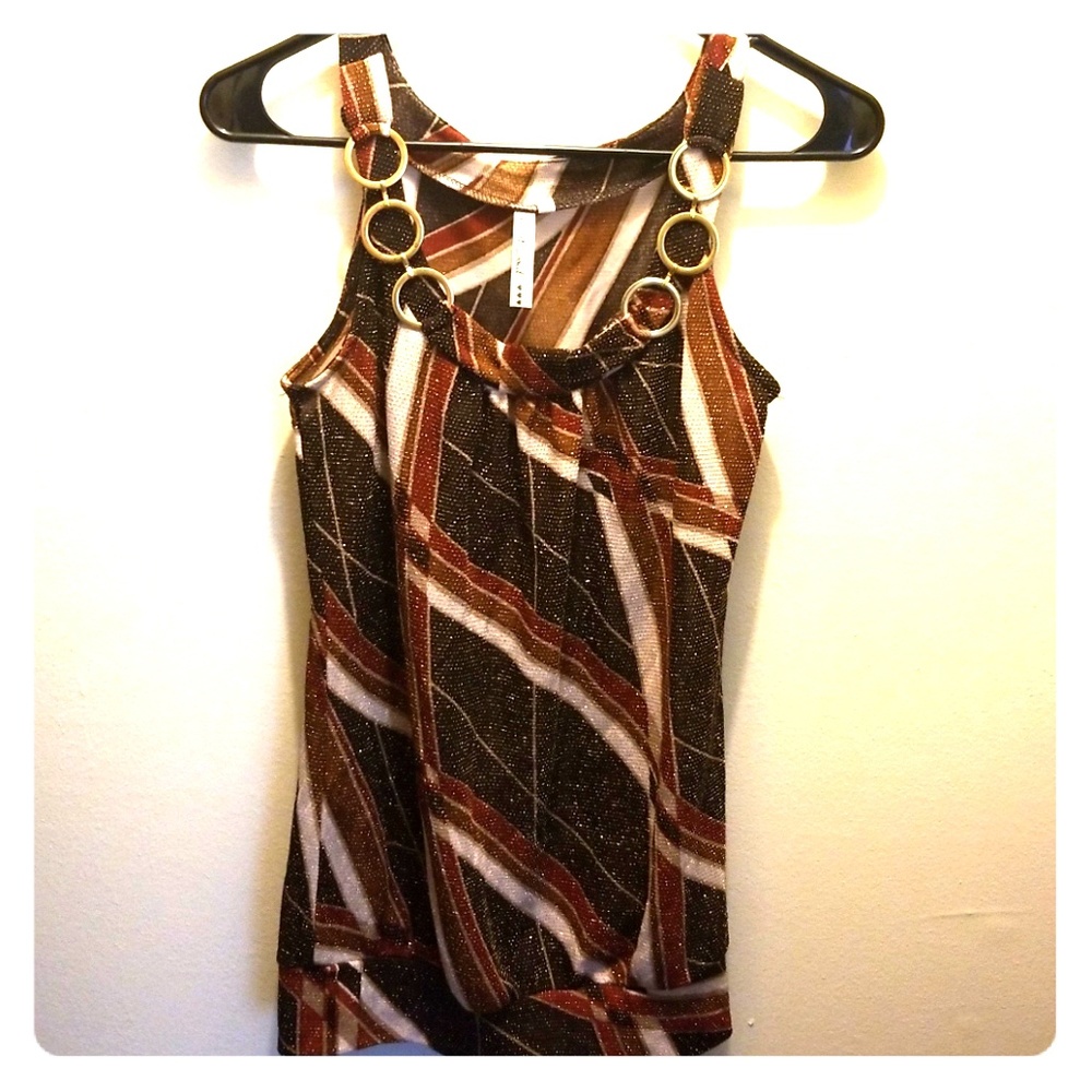 Womens heart soul decorative tank top